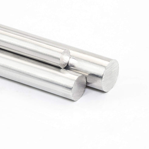 Diameter 2-10mm Aluminum Round Rods Bar for Knife Handle Material, 20PCS for DIY Craft