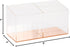 C.R. Gibson Acrylic Desktop Organizer, Mirror Panel, 9" W x 4" H x 4" D - Rose Gold (SC2-20084)