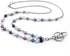 fashion Keys Lanyards Necklaces, Stainless Steel Chain ID Lanyard Badge