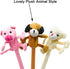 Maydahui 24PCS Plush Animal Ballpoint Pen, Cute Cartoon Fluffy Pens, Blue Ink for School Party Supply