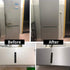 17.7''x197'' Silver Wallpaper, Stainless Steel Contact Paper Peel and Stick Waterproof Removable for Kitchen Countertop