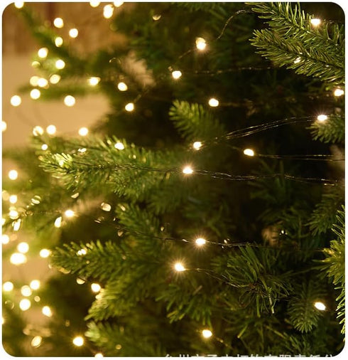 Generic 8 9.84ft-100 Firecracker Fairy Lights, LED Copper Wire Ambiance Light String, Remote Control Modes, Suitable