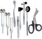 A2Z SCILAB 9 pcs Neurological Percussion Set, Reflex Taylor Buck Babinski Hammers,