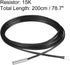 uxcell 15K NTC Thermistor Probe 78.7 Inch Stainless Steel Sensitive Temperature Temp Sensor for Air Conditioner by uxcell