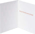 Papyrus Petite Holiday Christmas Cards Boxed, Glitter Pine Trees with Santa (20-Count)