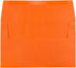 JAM PAPER A10 Colored Invitation Envelopes - 6 x 9 1/2 - Orange Recycled - 50/Pack by JAM Paper
