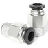 TAILONZ PNEUMATIC Male Straight 10mm Tube OD x 1/8 Inch NPT Thread Push to Connect Fittings (Pack of 10)