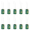 PATIKIL 6.3V 1000uF Electrolytic Capacitors, 10Pcs Aluminum High Frequency Capacitors for TV, LCD Monitor,