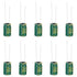 PATIKIL 6.3V 1000uF Electrolytic Capacitors, 10Pcs Aluminum High Frequency Capacitors for TV, LCD Monitor,