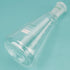 24/40 Glass Erlenmeyer Flask, Borosilicate Graduated Laboratory Flask with 500 ml Capacity and 24/40 Standard Taper