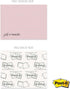 Feminine Reminder Fill in Sticky Note Pads, Set of 6, 4" x 3" Pink Purple, 50 Sheets Per Pad, Made in The USA
