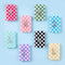 AceOrbit 8 Pack 1.5x1 Inch Plaid X-Ray Markers, Resin with L and R