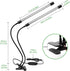 YGS-Tech LED Black Light, 3 9 12H Timer, 10 Dimmable Levels UV Light, Dual Head 54LEDs Blacklight for Glow in The Dark