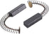 8 Pcs Carbon Brushes with Wire Leads and Brush Springs, 24mm x 8mm x 6 mm for Generic Electric Motor
