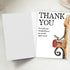 ATTLVV Gift Thank You Card, Thank You Card for Gift, Appreciation Card with Red Envelope and Gold Seal Sticker