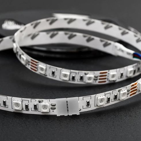 Dirvcp 20-Pack 4-Pin 8mm 5050 (8MM-4PIN) PBT Fireproof LED Strip Connectors, Solderless Gapless Adapter for Wide RGB