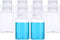 PATIKIL 10 Pcs 300ml Reagent Bottles, Transparent PET Wide Mouth Round Bottles with Screw Cap for Lab Storage
