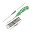 Wire Brush for Cleaning-Heavy Duty 11 Inch Stainless Steel Wire Scratch Brush for Cleaning Rust with Rubber Covered Handle