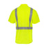 ST12B-2PGS-XL Hi-Vis Green Safety Vest, Size XL