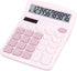 Cute Pink Desktop Calculator with Big Buttons, Dual Power Source, Large Display Screen, Perfect for Office, Teachers,