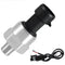 300 PSI Pressure Transducer Sensor with Connector Harness, Stainless Steel 1/8"NPT Thread for Oil Fuel Water Air