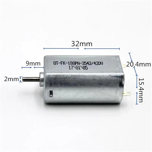 CFNXKTWBR 1pc FK-180PH-3542 180 3V 3.7V 5V 6V 21500RPM Mini Motor High Speed Carbon Brush Strong Magnetic Motor DIY RC