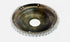Generic 4 x 0.4 Wall Sconce BOBECHE Beaded Edge 1" Hole 7 Silver