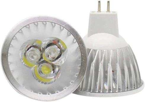 MR16 LED Bulbs MR16 3W LED Cool White Light Bulbs GU5.3 MR16 LED Bulbs 12V 3 Watt LED Spotlight Bulbs for Landscape Recessed Track Lighting,20W Halogen Equivalent,Pack of 10 by K JINGKELAI