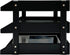 UnionBasic 3-Layer Faux Leather Document Paper Letter Tray, Desktop File Sorter Organizer Tray, Black