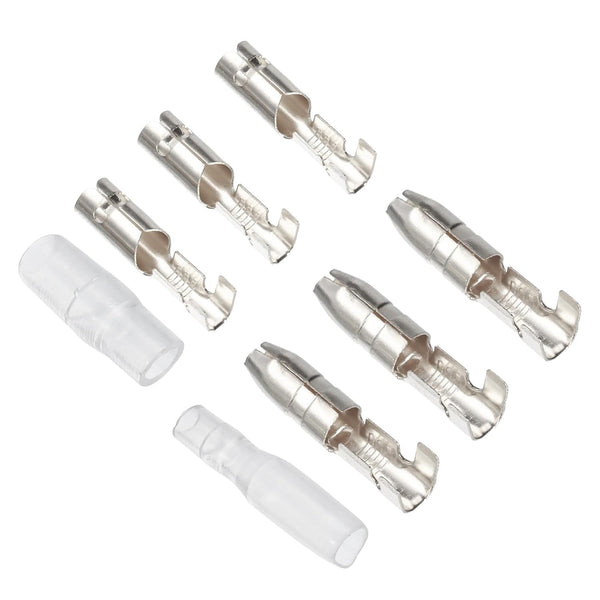 PATIKIL Crimp Terminals Assortment, 200pcs 4 Types Insulated Quick Male Female Butt Connector Kit