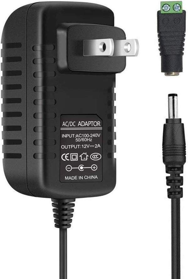 inShareplus 12V Power Supply, 12 Voltage 2A 24W Switching Power Supply, Drive, Power