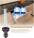 Metal Drawer Slide Replacement for Various Dressers and Nightstands, Drawer Track and Rail Kit with Metal Support Plate