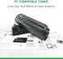 Renewable Toner 305A Compatible Toner Cartridge for HP CE411A Laser Printers, Cyan