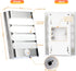 2-Pack Closet, Leadleds Motion Sensor Wall Light Battery Operated, LED Wall Sconces Luxury Aluminum Stick Anywhere Auto