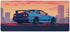 JDM Car Desk Mats, Large Mouse Pads with Japanese Anime Design, Gaming Cool R34 Mousepad for Desktop Keyboard Mat 35.4