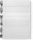 Softcover Think Positive Motivational Spiral Notebook, 8.5" x 11", 120 College Ruled Pages, Durable Gloss Laminated