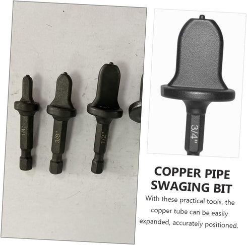 5pcs Copper Expander Black Hose Piping Kit - Specialty Tools for Air Conditioner Copper Tube Expander