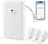 Bear Label Maker Machine with Tape - Cute Portable Bluetooth Mini Label Printer for Home Office, 3 Rolls