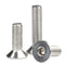 M10-1.5 x 55mm Flat Head Socket Cap Screws, Stainless Steel 18-8 (304), 5 Pcs Machine Screws Inner Hex Screw Fasteners