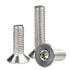 M10-1.5 x 55mm Flat Head Socket Cap Screws, Stainless Steel 18-8 (304), 5 Pcs Machine Screws Inner Hex Screw Fasteners