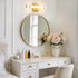 15.4 Inch 10W Dimmable 5CCT Dimmer) Gold Bathroom Vanity Light - LED Modern Bathroom Light Fixtures Over Mirror