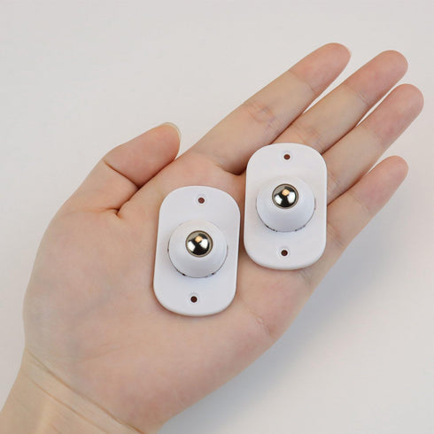TKYPZY 8 360 Pcs Self Adhesive Caster Wheels Appliance Rollers for Kitchen Swivel Mini Universal Wheel Small Appliances