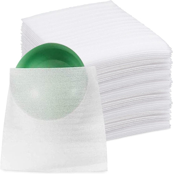 Foam Wrap Sheets Cushion Foam, 100 Pack for Moving, Shipping, Packaging, Storage, Safely Cushion Wrap for Dishes