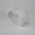Plastic 6" Inline Duct Connector - Exhaust/Inlet Connector for Flexible or Straight Duct, Connector Size 5.9"
