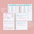 Budget Planner - Monthly Finance Organizer with Expense Tracker Notebook, A5, Rose, 1 Year Use
