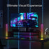 MIHEAL Smart LED Light Bars, Metal Aluminium Housing with App Control and Music Sync Rhythm Mode, Mood Lighting