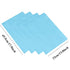50Pcs 3 Dental Bib Sheets Tattoo Table Covers Dentist Bibs Tattoo Tray Covers Ply Sheets Waterproof Bibs Blue