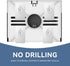 Mounted,200+ 10.8" 3.5" 8" Paper Towel Dispenser Adhesive Wall Multifold Trifold c-Fold Hand Paper Towel Dispenser