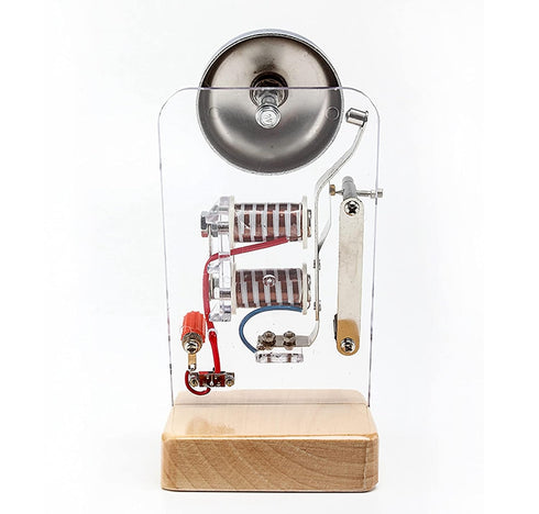 zatagen 1PC Electric Bell Experiment Bell jar Experiment Electromagnetism Physics Experiment Teaching