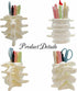 TIME&TRAVE 3D 8-10 Printed Spine Pen Holder, Anatomical Vertebrae Pencil Cup Based on Real CT Scan, Gothic Desk